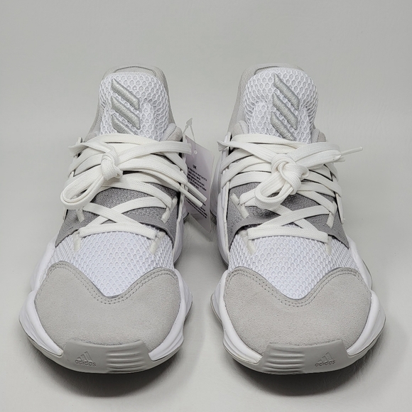 Adidas Harden Vol. 4 White Grey 2019 Basketball Shoes Men\'s Size 6.5 EF9653 New main image 10